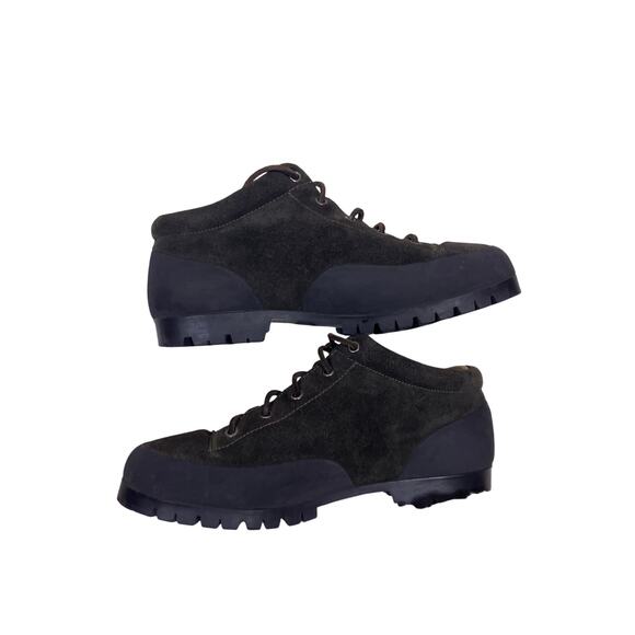 Polo Ralph Lauren Suede Leather Boots Men’s Size 10 Dark Grey Casual Ankle Boots - Picture 2 of 7